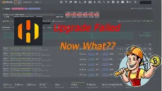 HiveOS Upgrade Error