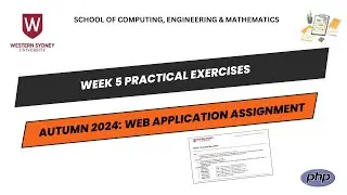 Creating User-Friendly HTML Forms: Week 5 Practical Exercise Tutorial | Western University Sydney