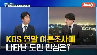 [여론읽기] KBS 연말 여론조사에 나타난 도민 민심은? / KBS  2025.01.02.