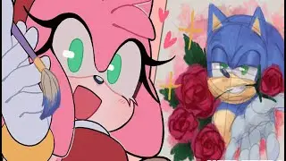 Drawing Sonic! (Sonic Comic Dub)
