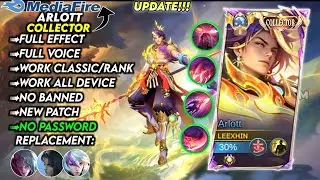 Update | Script Skin Arlott Collector Aeon Of Twinlight No Password | Full Effect Voice | New Patch