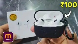 Purchased Airpods Pro From Meesho For Just 200 Rs 🔥 | Unboxing & Review Cheapest Earbuds In Market