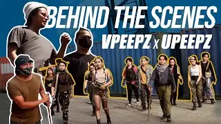 "STEP-UP" STYLE DANCE VIDEO?! 2-in-1 SHOOT with VPEEPZ and UPEEPZ (BEHIND THE SCENES)