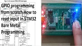 GPIO programming from scratch How to read input in STM32 Bare Metal Programming