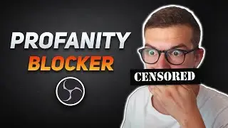 Filter Swear Words in OBS! (Real Time Profanity Blocker)