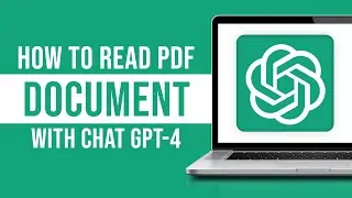 How to Read a PDF Document With ChatGPT (Tutorial)