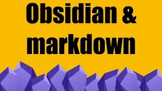 0006. Разметка markdown в Obsidian