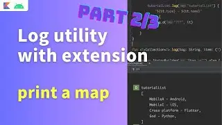 android log utility | android kotlin log utility | android log utility with extension | part 2/3