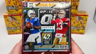 Ripping a 2023 Panini Optic MEGA Football Box - DOWNTOWN HUNT