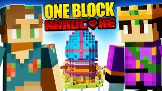 Minecraft but with ONE BLOCK!!! ft. SmallishBeans (Episode 8) MINECRAFT 1.19