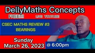 CSEC MATHEMATICS REVIEW # 3 BEARINGS (CXC CSEC BEARINGS QUESTIONS AND SOLUTIONS)