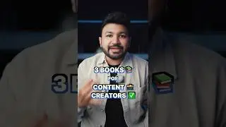TOP 3 Books for CONTENT CREATORS 📚 
