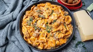 Creamy Sausage and Mushroom Pasta