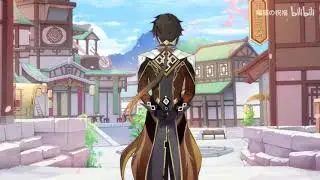 ''Osmanthus Wine'' Zhongli Animation - Genshin Impact