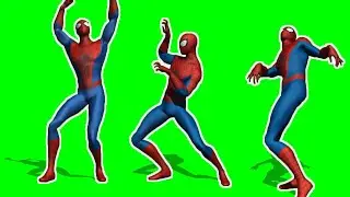 Dancing Spiderman Download Free Footage Green Screen 1080