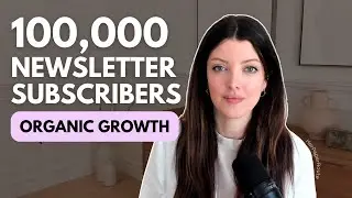How I Grew My Email List To 100,000 Subscribers Without Ads: 5 List-Building Tips