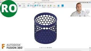 Fusion 360 | Modelarea unui Coș 3D | Rapid și Simplu