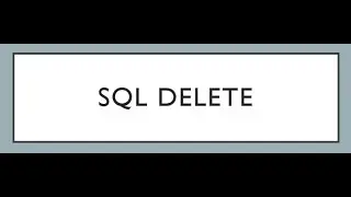 SQL DELETE Statement Explained with Examples
