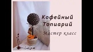 Делаем кофейный топиарий
