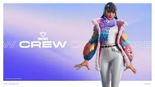 September 2024s #Fortnite Crew Skin All Variants