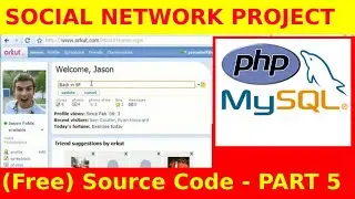Post on other's Timeline - PHP/MYSQL Project Tutorial with Source Code:
