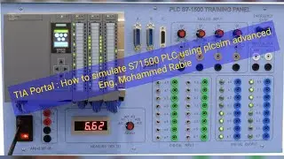 How to use PLCSim Advanced with S71500 PLC