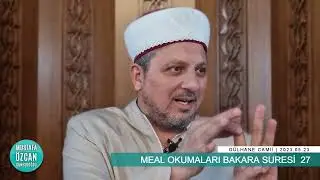 Meal okumaları Bakara Suresi 27.Ayet | Mustafa Özcan Güneşdoğdu