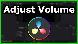 How To Adjust Volume Level In DaVinci Resolve