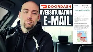 Doordash oversaturation Email