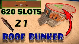 RUST ROOF BUNKER РАСТ СОЛО БУНКЕР С КРЫШЕЙ