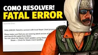 Como Resolver failed to connect with local steam client process no CSGO!