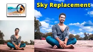 Photoshop 7.0 Sky Replacement Tutorial - Automatic Sky Replacement in Photoshop 7.0
