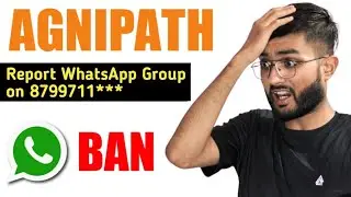 Whatsapp Groups Banned in India | Agnipath Scheme Protest | Don't join these groups | Legal Action