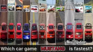 MUSTANG in AR, CM, DD, CarX DR 2, CarX Street, DZO, FH5, NFS Unbound, BeamNG, AC, TCM