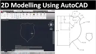 2D drawing using AutoCAD: drawing 1