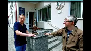 У Трускавці до дня міста з’явився поважний гусак