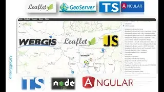 48_7: Web GIS & Mapping with Leaflet JavaScript GeoServer Node.js Angular TypeScript