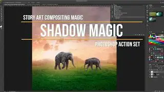 Shadow Magic Photoshop Action Tutorial