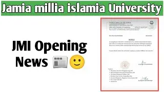 AMU opening News 2021-22 😀 University opening News 2021 AMU opening News official notice 2021 all