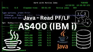 Java on AS400 | Read PF/LF from Java | AS400 (IBM i) Tutorial for Beginners