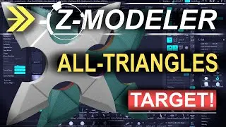 ZBrush - ZModeler Target (All-Triangles)