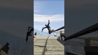 Rooftop Fight in Gta5 