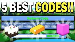 5 *BEST* CODES!! | Build a Boat for Treasure ROBLOX