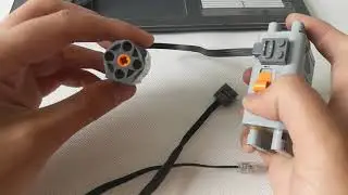Как перейти с lego wedo 1 на lego wedo 2. Пример работы кабеля переходника!