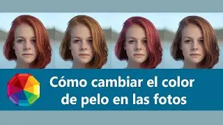 Cómo cambiar el color de pelo en las fotos 🌟 Programa sencillo en español