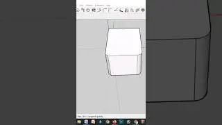 Chamfer | Fillet in Sketchup 
