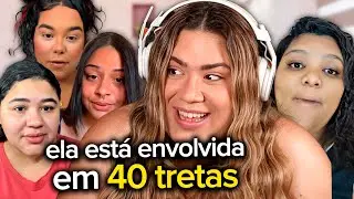 ELA BRIGOU COM A INTERNET INTEIRA