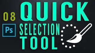 Quick Selection Tool Photoshop CC Class 08 by GFX Mentor Designer