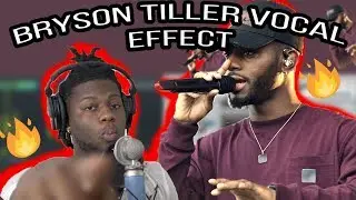 How to Sound Like Bryson Tiller Vocal Effect! Fl Studio