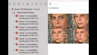 React Native FBReactNativeSpec 'value' is unavailable: introduced in iOS 12.0